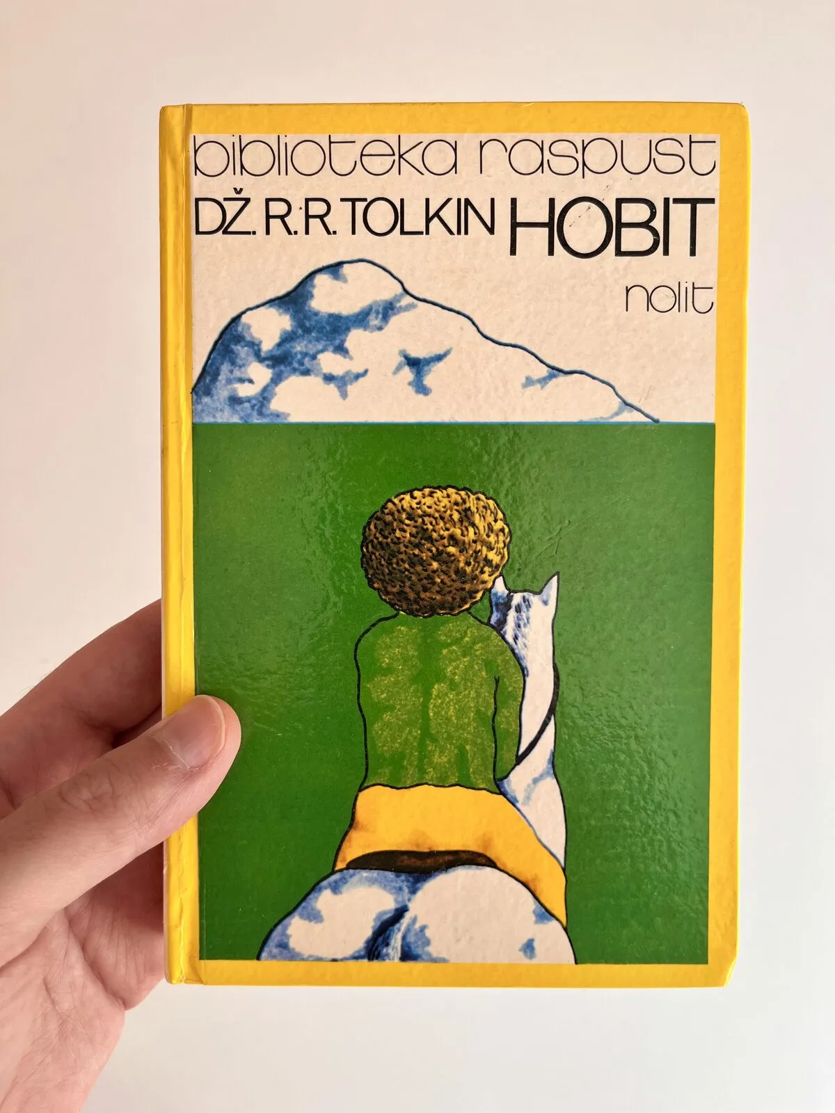 Yellow hardback Hobbit