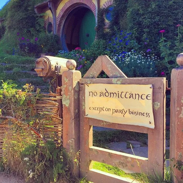 No admittance except on party business