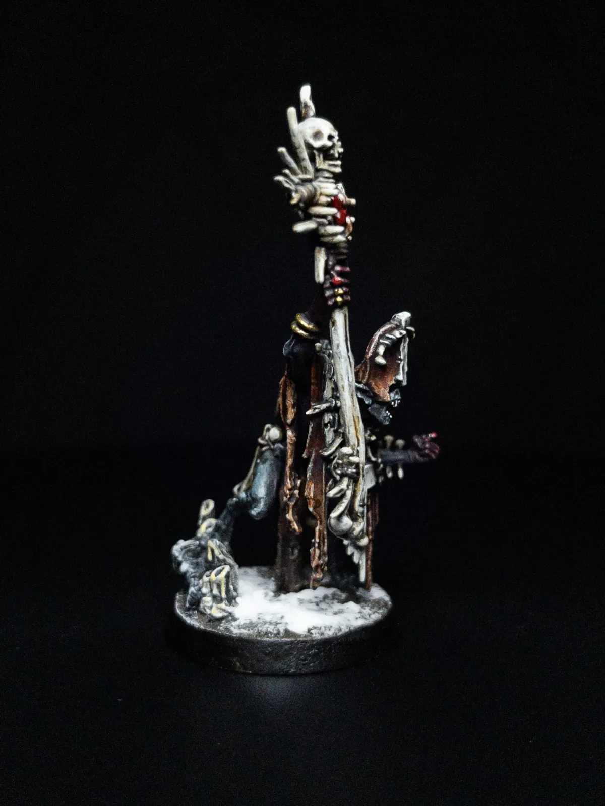 Staff of skulls