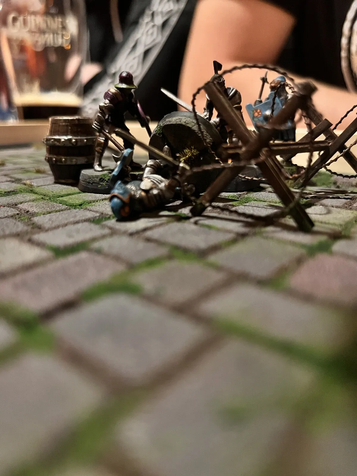 Greathelm knights dying