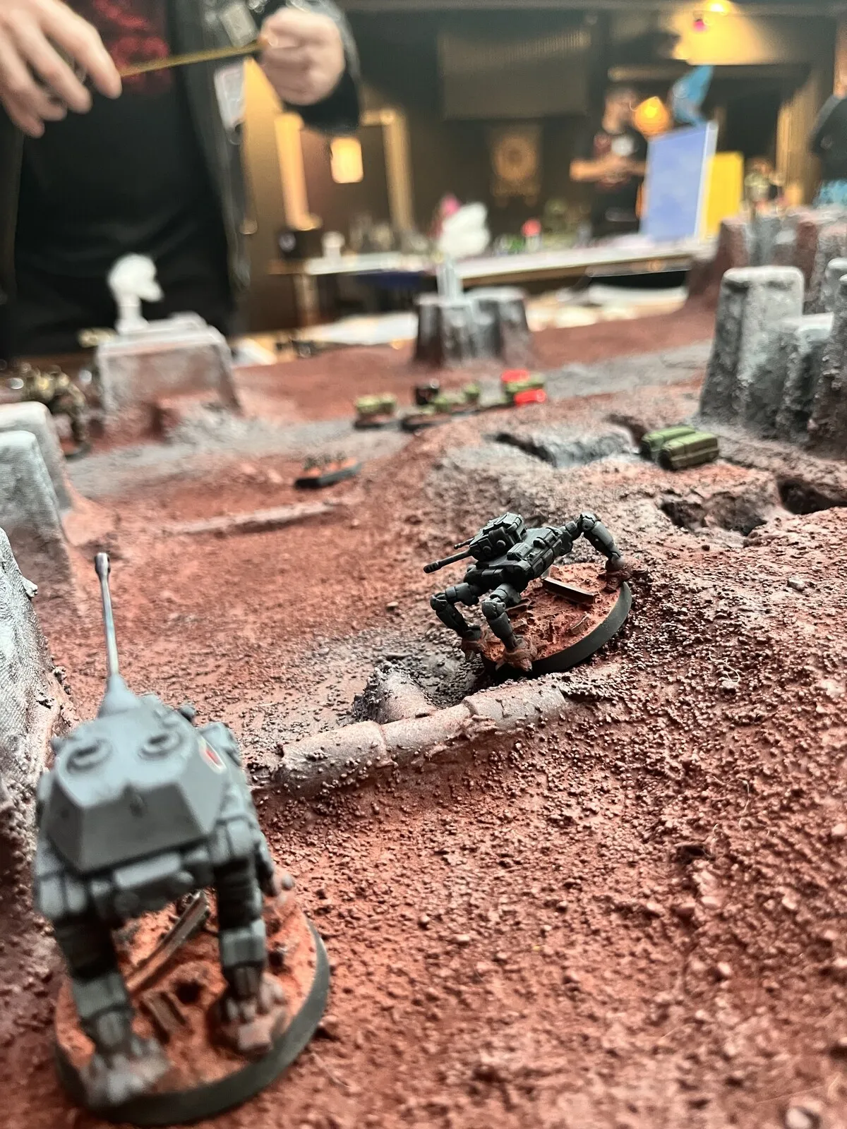 Mechs exploding