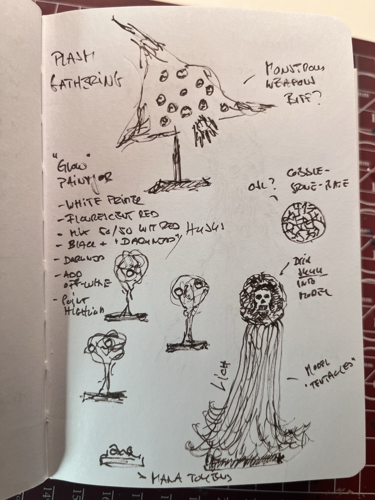 scribbles