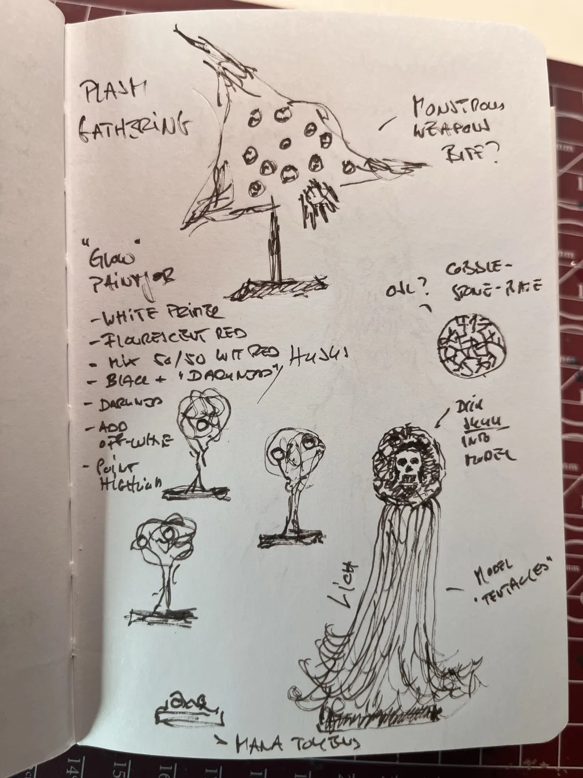 scribbles